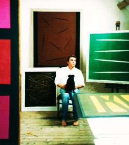 In my studio with Missy 2003