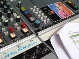 The Neve set up for Big Silver Jet