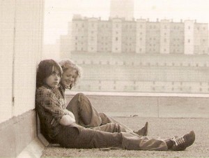 With my sister Lucy in Montreal, 1975